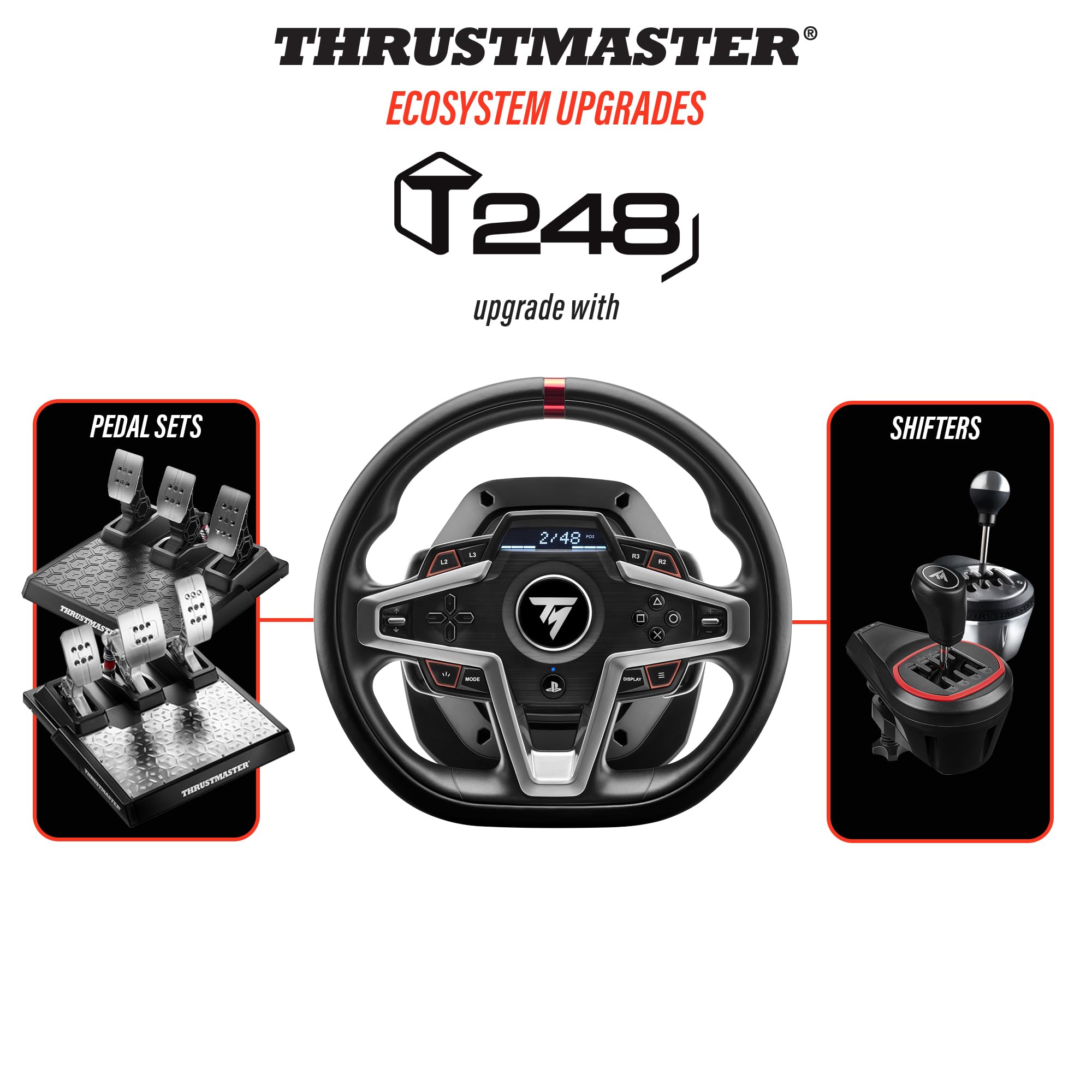 Foto 8 pulgar | Volante De Carreras Thrustmaster T248p Force Feedback Ps5/ps4/pc - Venta Internacional.