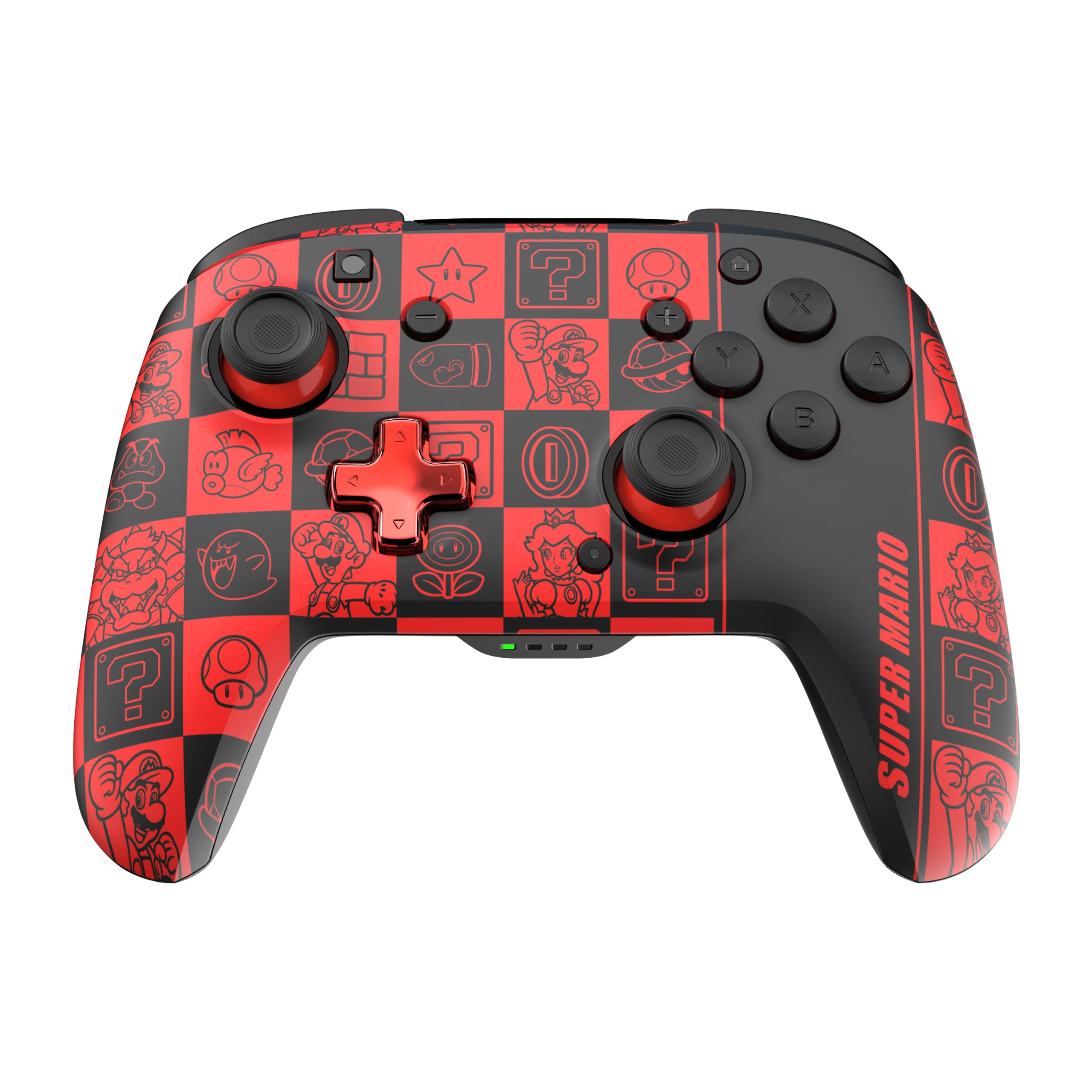 Controlador Pro De Nintendo Switch Pdp Rematch Glow Inalámbrico - Venta Internacional.