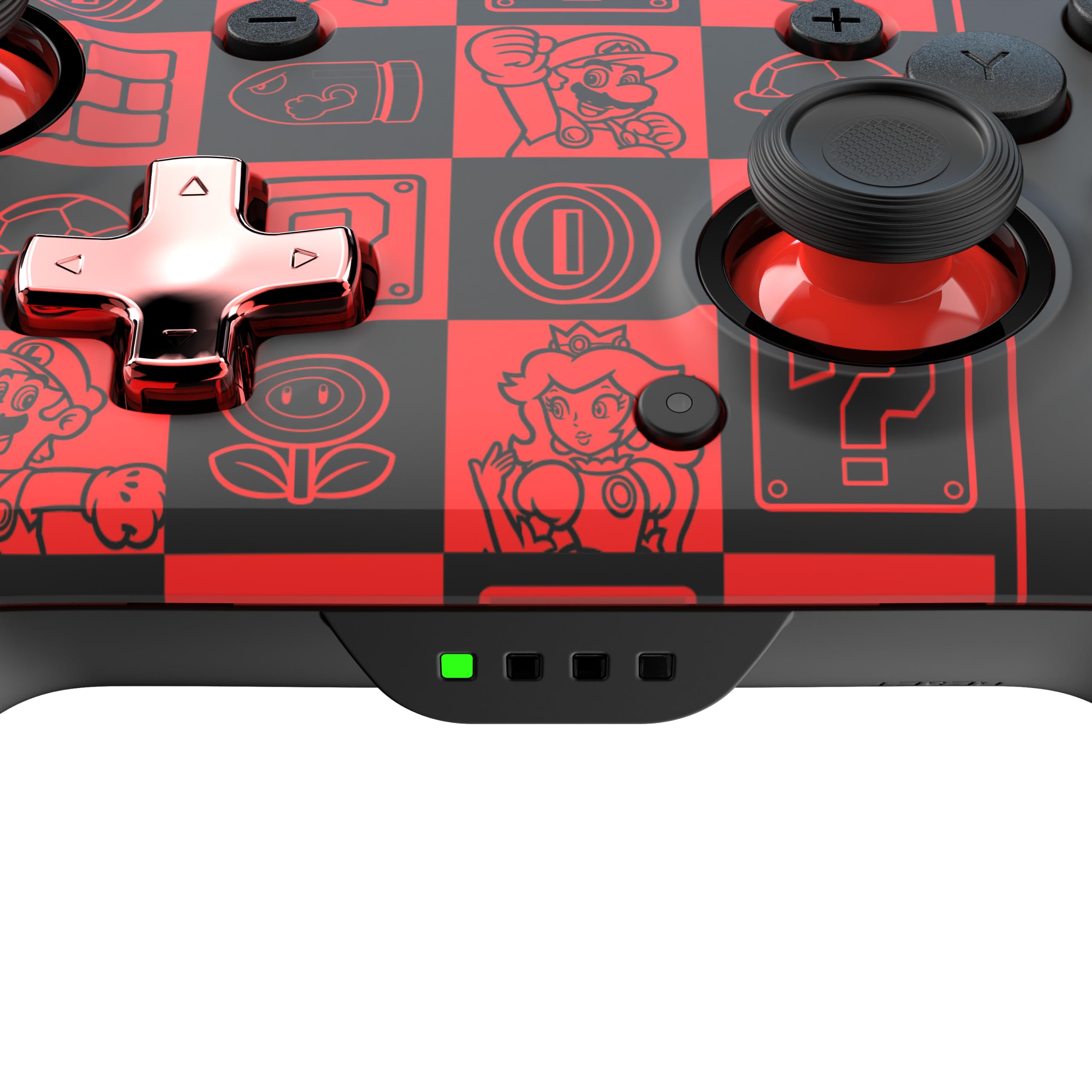 Foto 4 pulgar | Controlador Pro De Nintendo Switch Pdp Rematch Glow Inalámbrico - Venta Internacional.