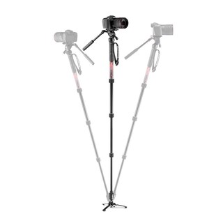 Foto 2 | Monopié para Video con Cabeza Fluida Manfrotto Element Mii Mvmelmiia4live color Negro