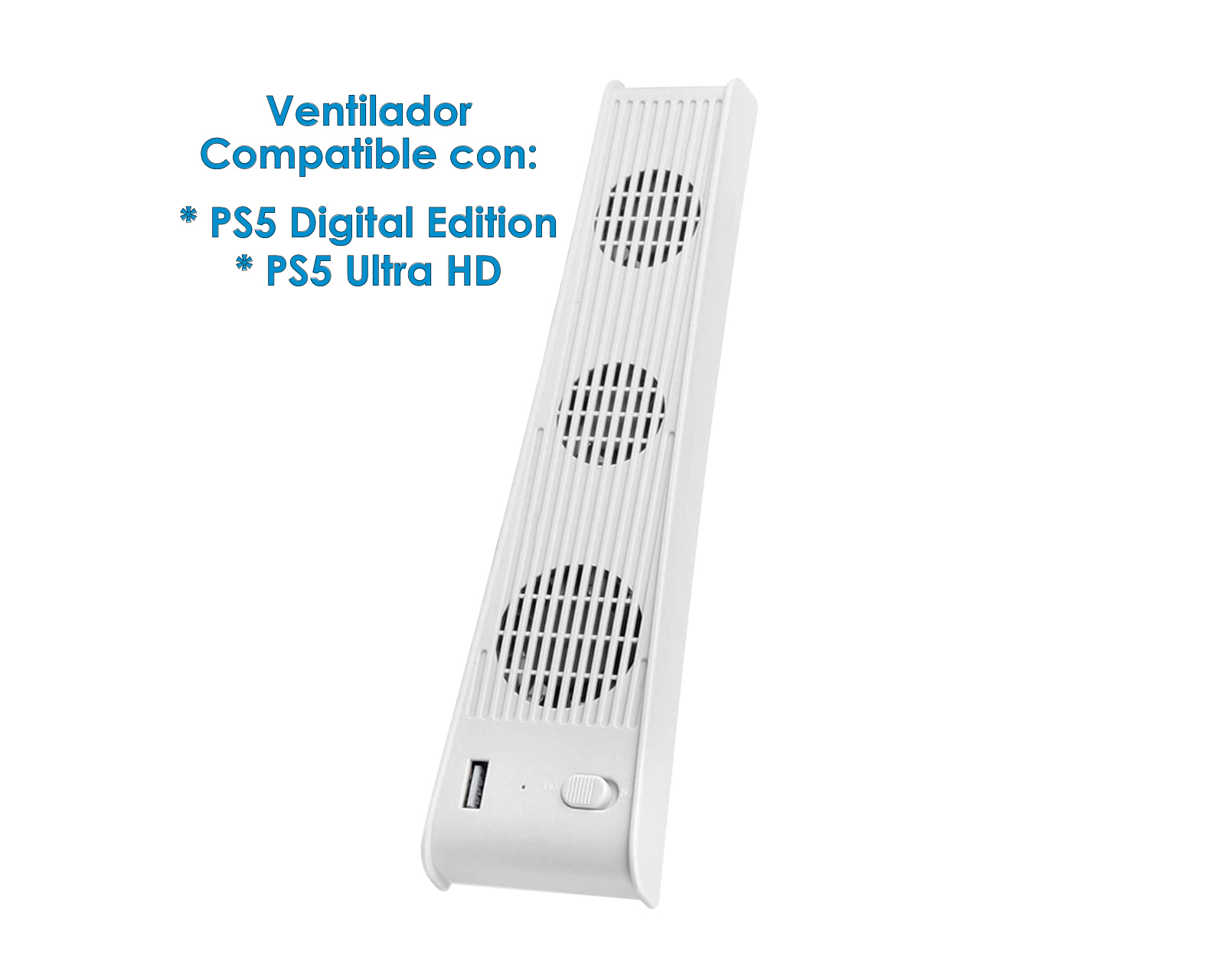 Foto 3 pulgar | Ventilador Enfriador Virtual Zone color Blanco Compatible con Playstation 5