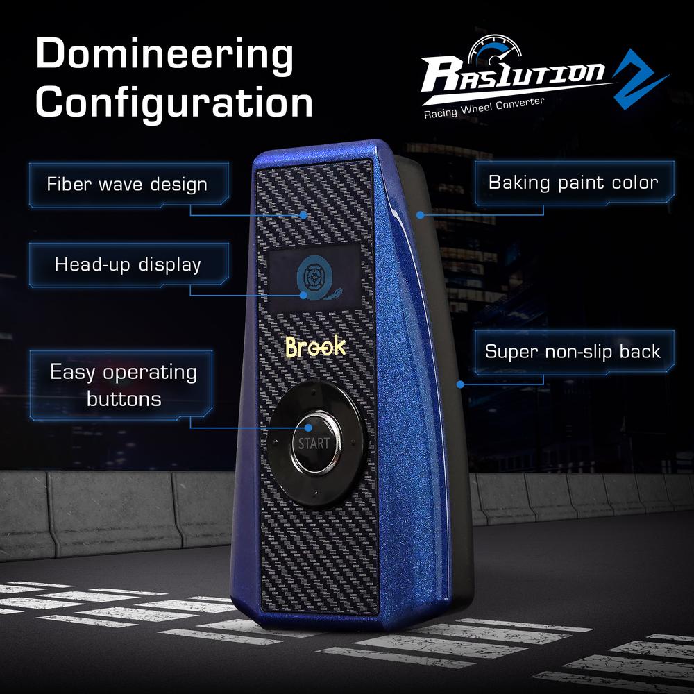 Foto 6 | Adaptador y Convertidor para Volantes de Carreras Reslution 2 Brook