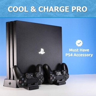 Foto 5 | Cool N' Charge Pro Para Playstation 4 Collective Minds - Venta Internacional.