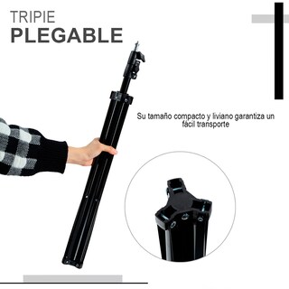 Foto 2 | Tripie De Aluminio Profesional Kimhi Para Cámaras Celulares y Aros De Luz