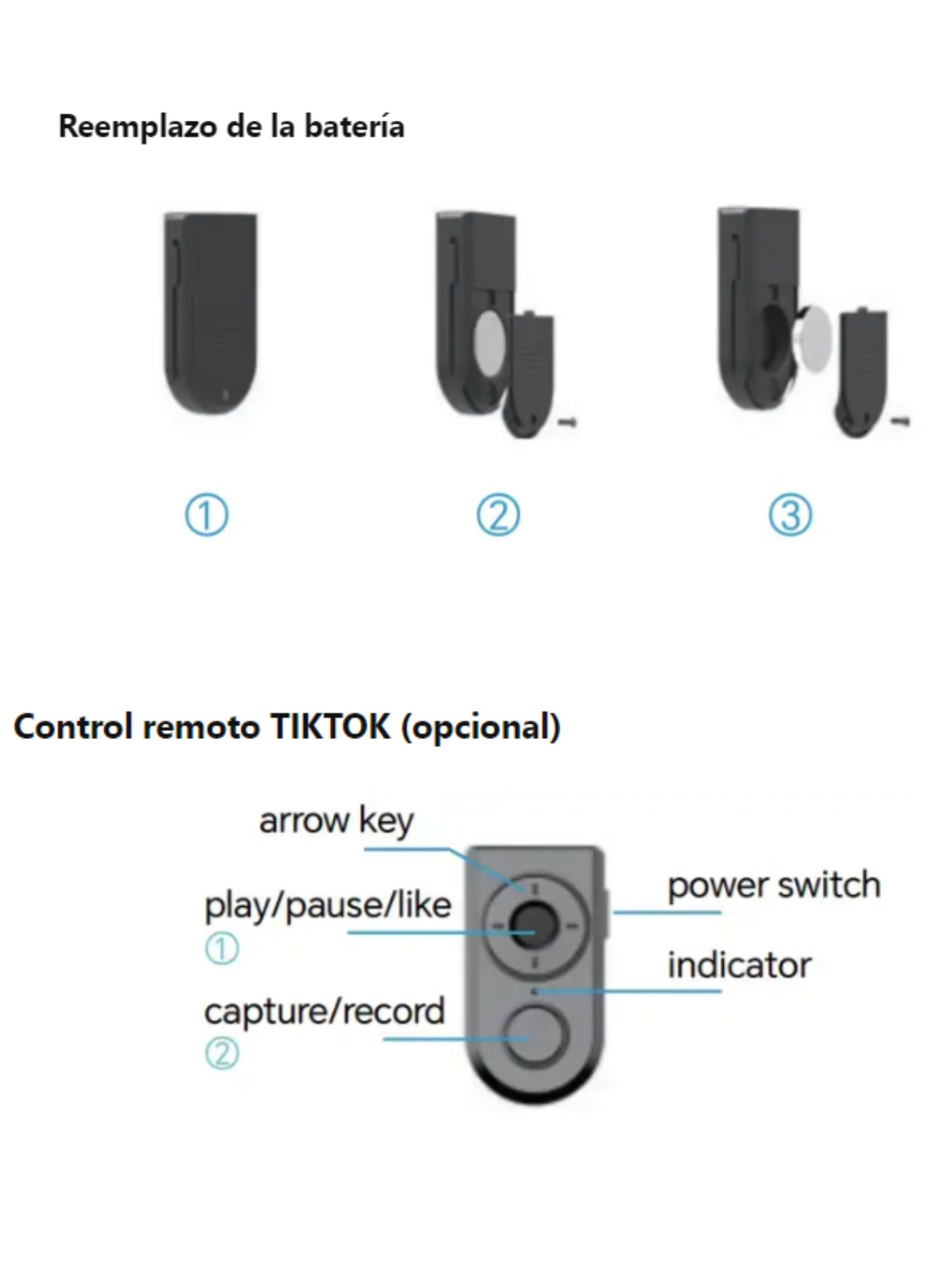 Foto 4 pulgar | Tripié Portátil 2 en 1 con Selfie Stick y Control Remoto Inalámbrico