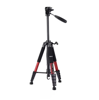 Foto 3 | Tripie Para Fotografía Y Video Para Camaras Negro Con Rojo