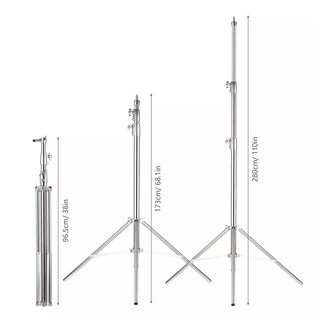 Foto 3 | Tripié para Luces de Estudio Eo Safe Imports Esi-16656 Plateado