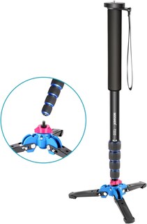 Foto 4 | Cámara Monopie Neewer Extensible Con Base De Soporte De 52 A 168 Cm - Venta Internacional.