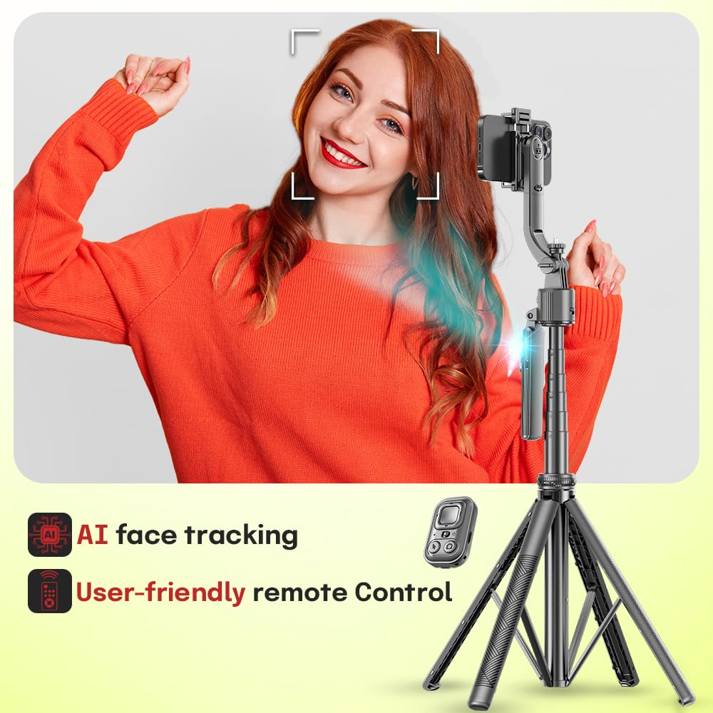 Foto 3 pulgar | Trípode Orbitech Ai Face Tracking Con Control De Gestos De 68 Pulgadas - Venta Internacional.