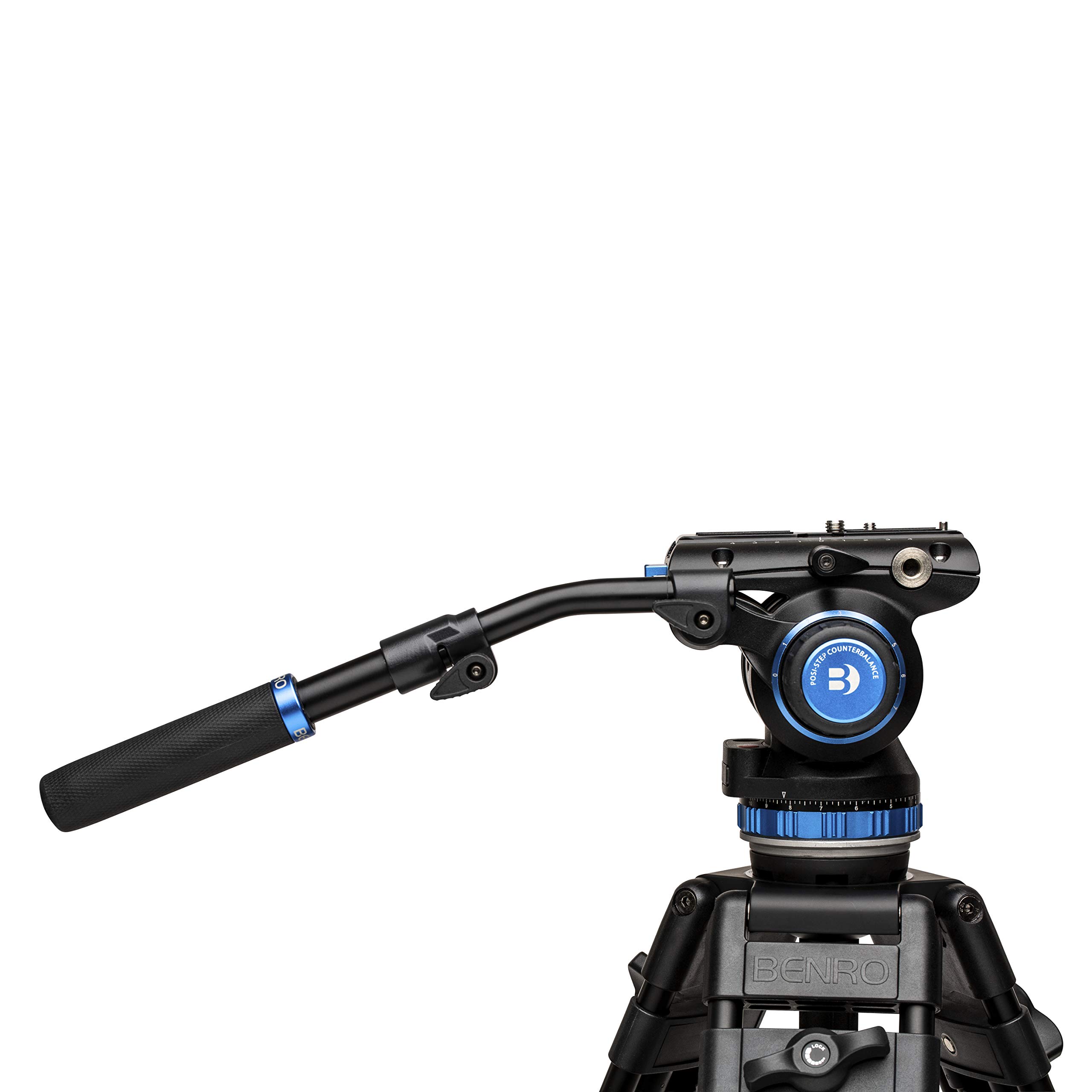 Foto 6 pulgar | Cabezal De Vídeo Fluid Benro S8 Pro, Base Plana, Capacidad De 8 Kg - Venta Internacional.