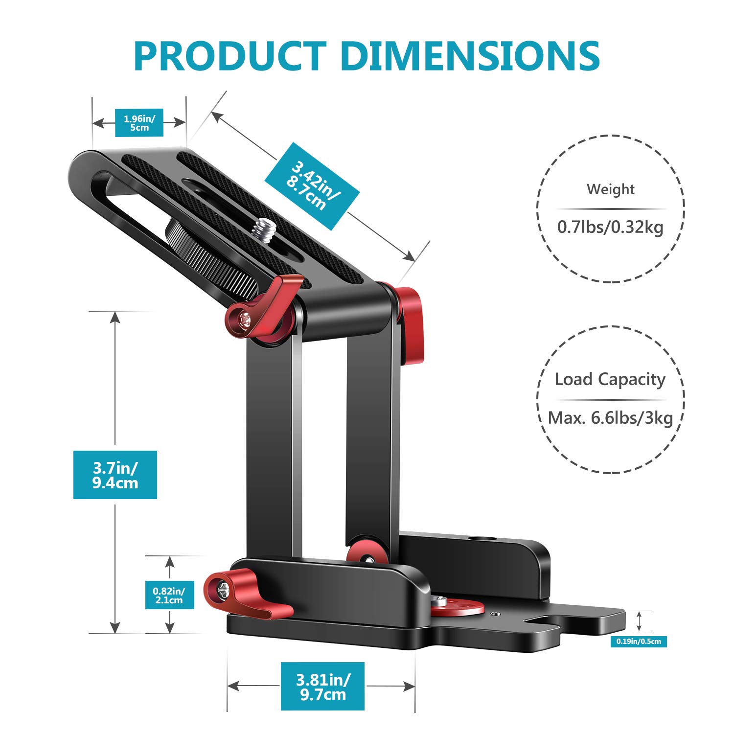Foto 3 pulgar | Cabezal De Trípode Neewer Z-flex Tilt Head Tipo Z Para Cámaras Réflex - Venta Internacional.