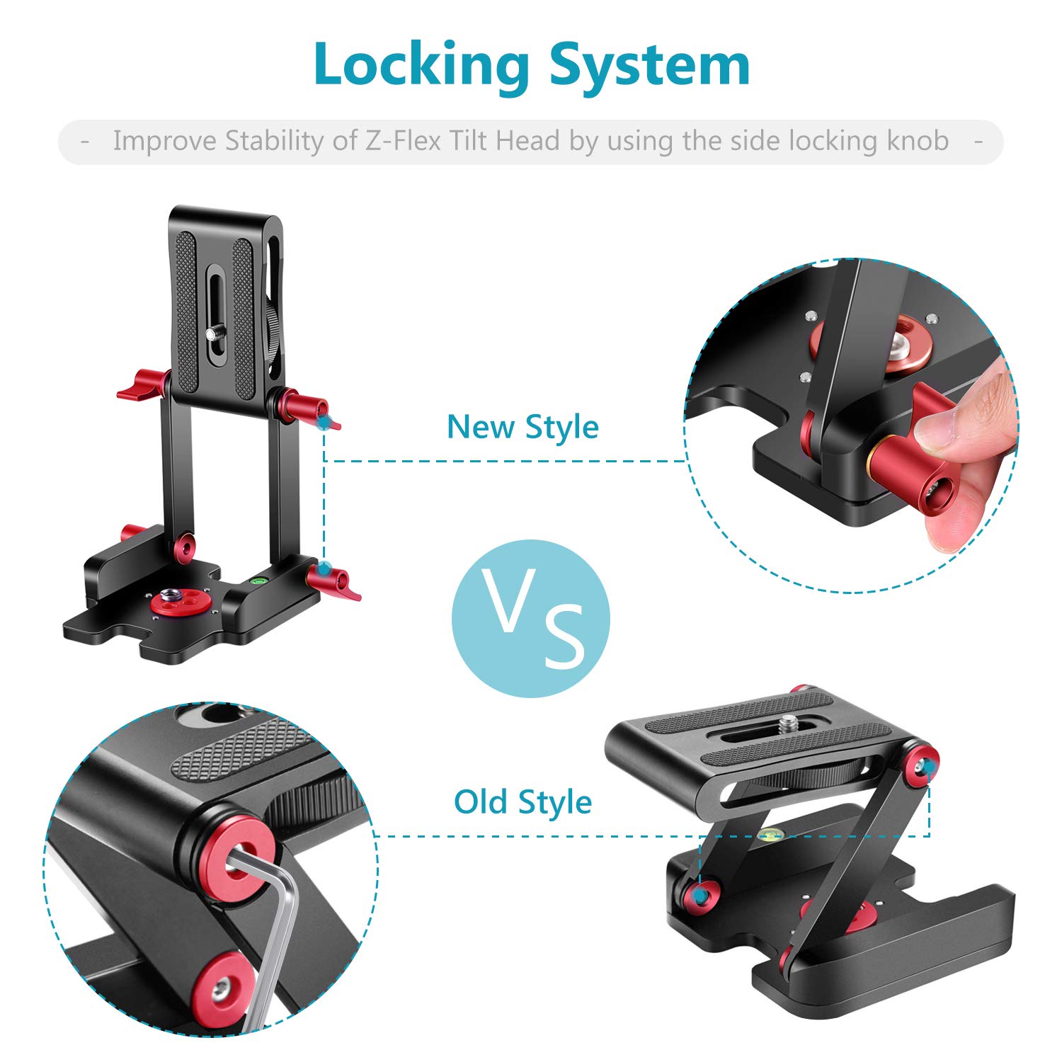Foto 5 pulgar | Cabezal De Trípode Neewer Z-flex Tilt Head Tipo Z Para Cámaras Réflex - Venta Internacional.