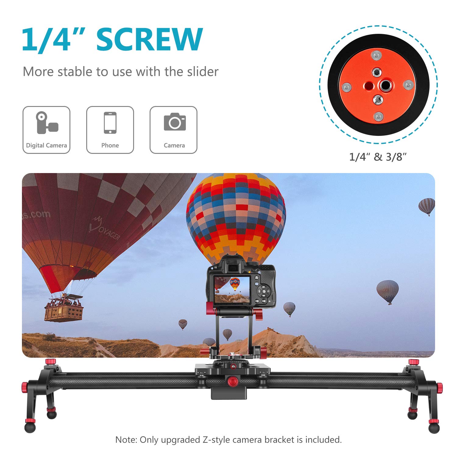 Foto 6 | Cabezal De Trípode Neewer Z-flex Tilt Head Tipo Z Para Cámaras Réflex - Venta Internacional.