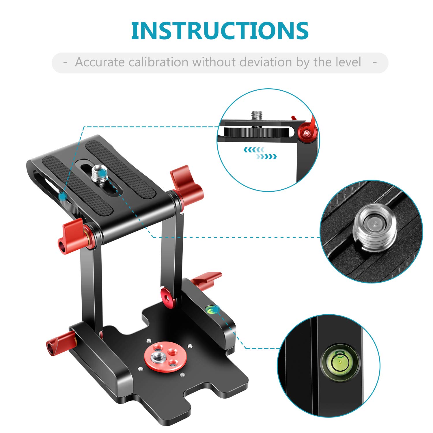 Foto 8 pulgar | Cabezal De Trípode Neewer Z-flex Tilt Head Tipo Z Para Cámaras Réflex - Venta Internacional.