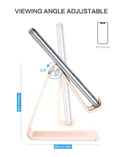 Foto 4 | Soporte Para Teléfono Celular Omoton C2 Soporte De Escritorio De Aluminio - Dorado - Venta Internacional.