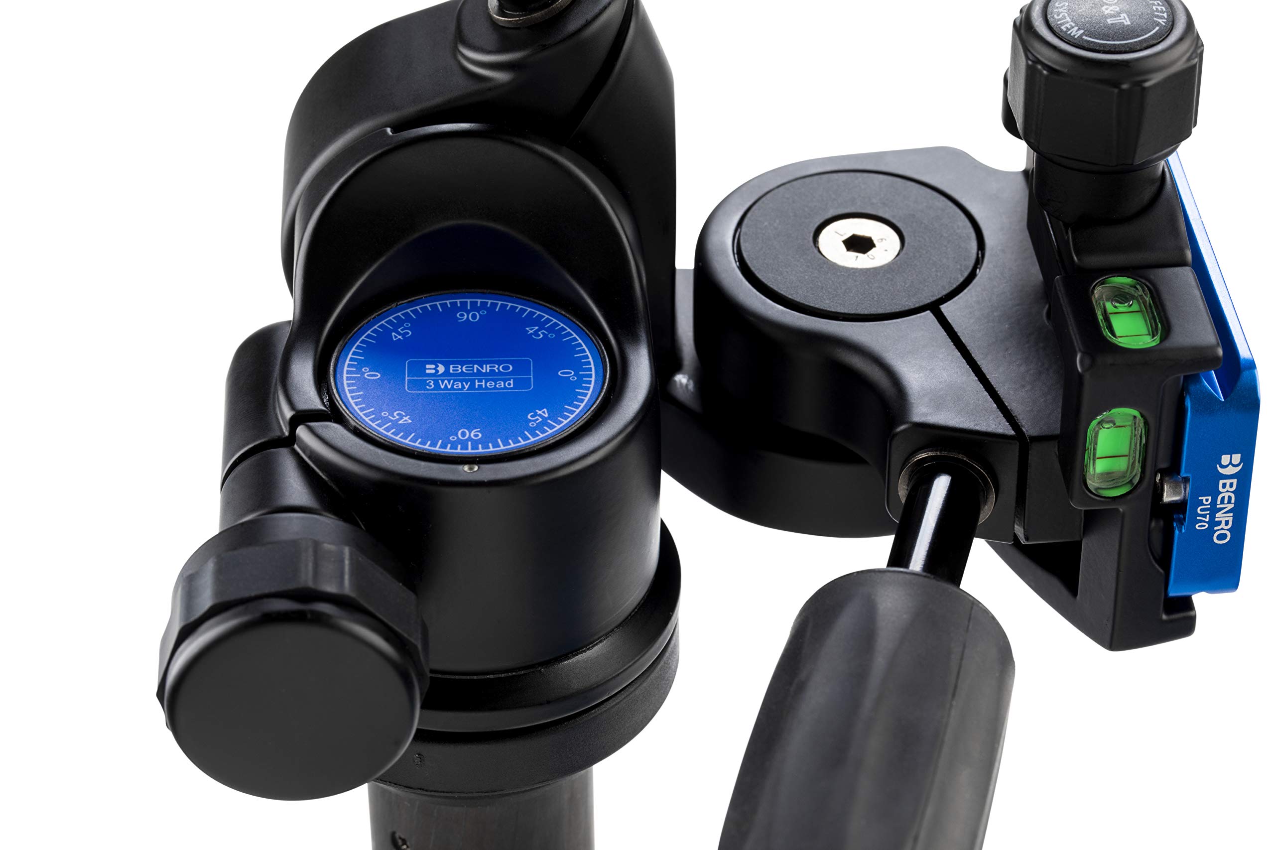 Foto 3 pulgar | Cabezal De Trípode Benro Hd3a, Cabezal Panorámico De 3 Vías Con Placa Qr - Venta Internacional.