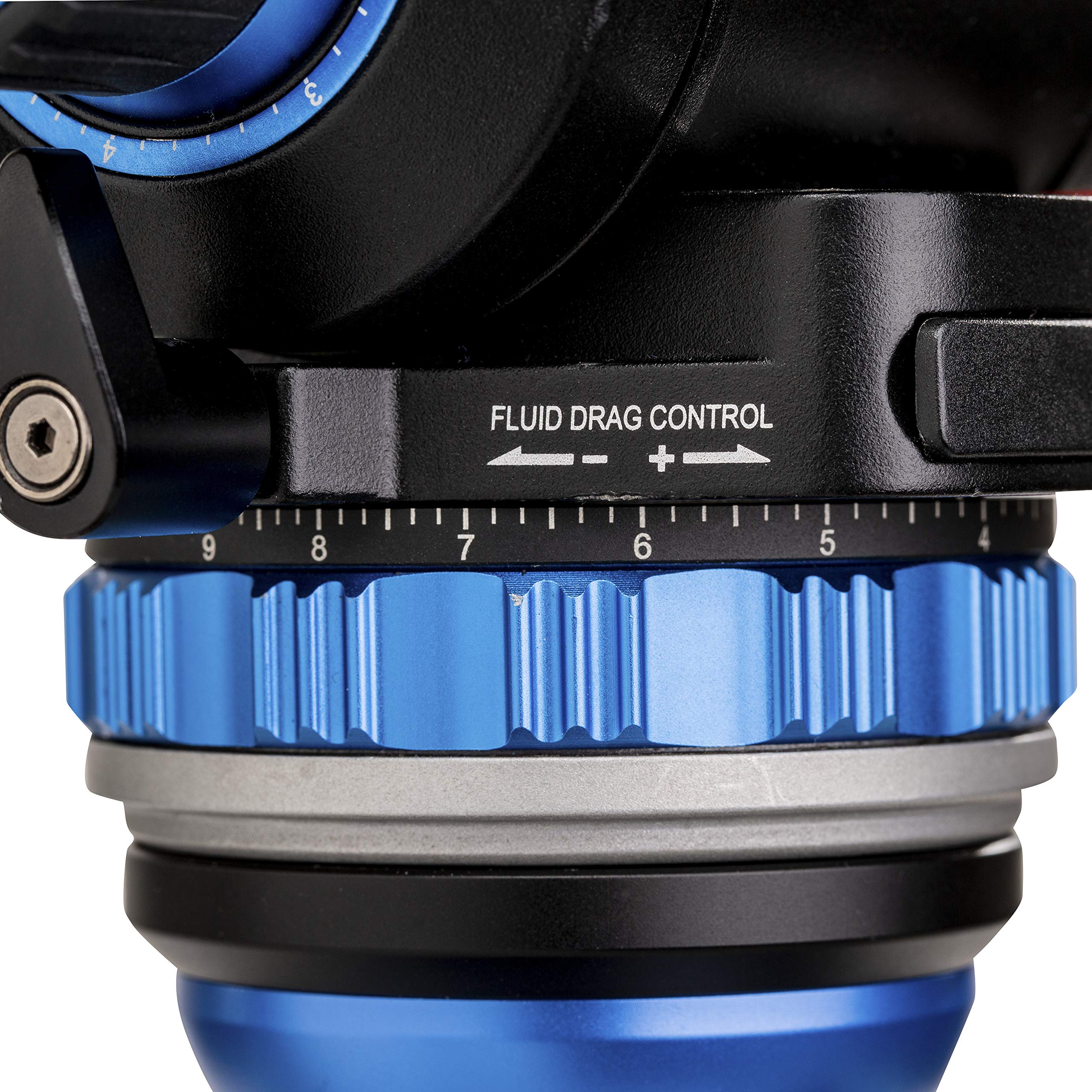 Foto 7 pulgar | Cabezal De Vídeo Fluid Video Head Benro S6 Pro Con Base Plana, 6 Escalones - Venta Internacional.