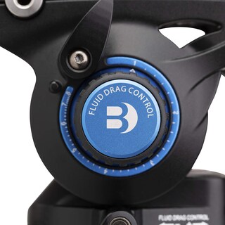 Foto 7 | Cabezal De Vídeo Fluid Video Head Benro S6 Pro Con Base Plana, 6 Escalones - Venta Internacional.