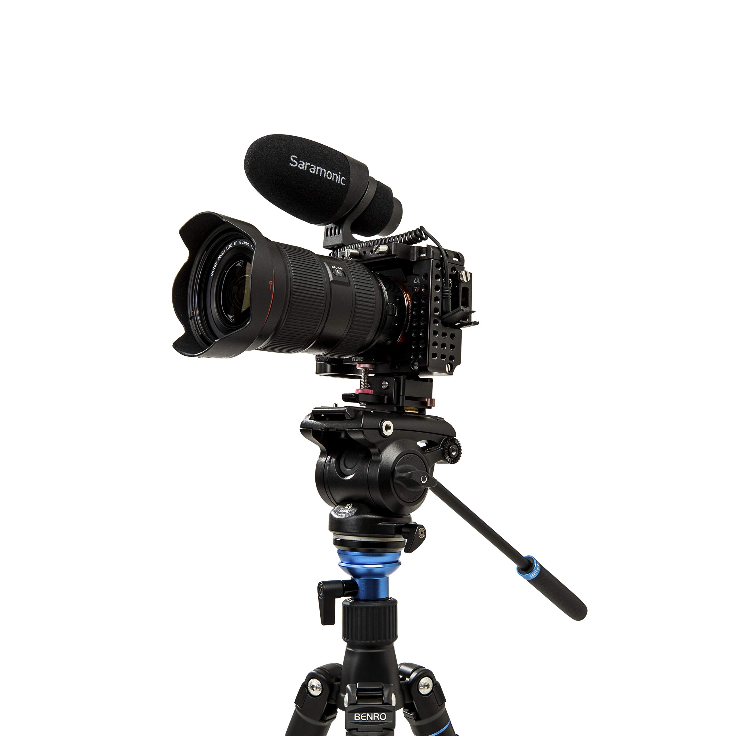 Foto 3 pulgar | Cabezal De Vídeo Fluido Benro S4 Pro De Base Plana De 4 Kg Como Máximo Con Brazo Panorámico - Venta Internacional.