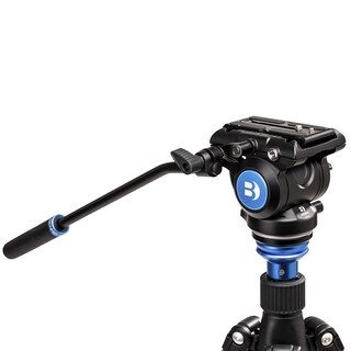 Foto 3 | Cabezal De Vídeo Fluido Benro S4 Pro De Base Plana De 4 Kg Como Máximo Con Brazo Panorámico - Venta Internacional.