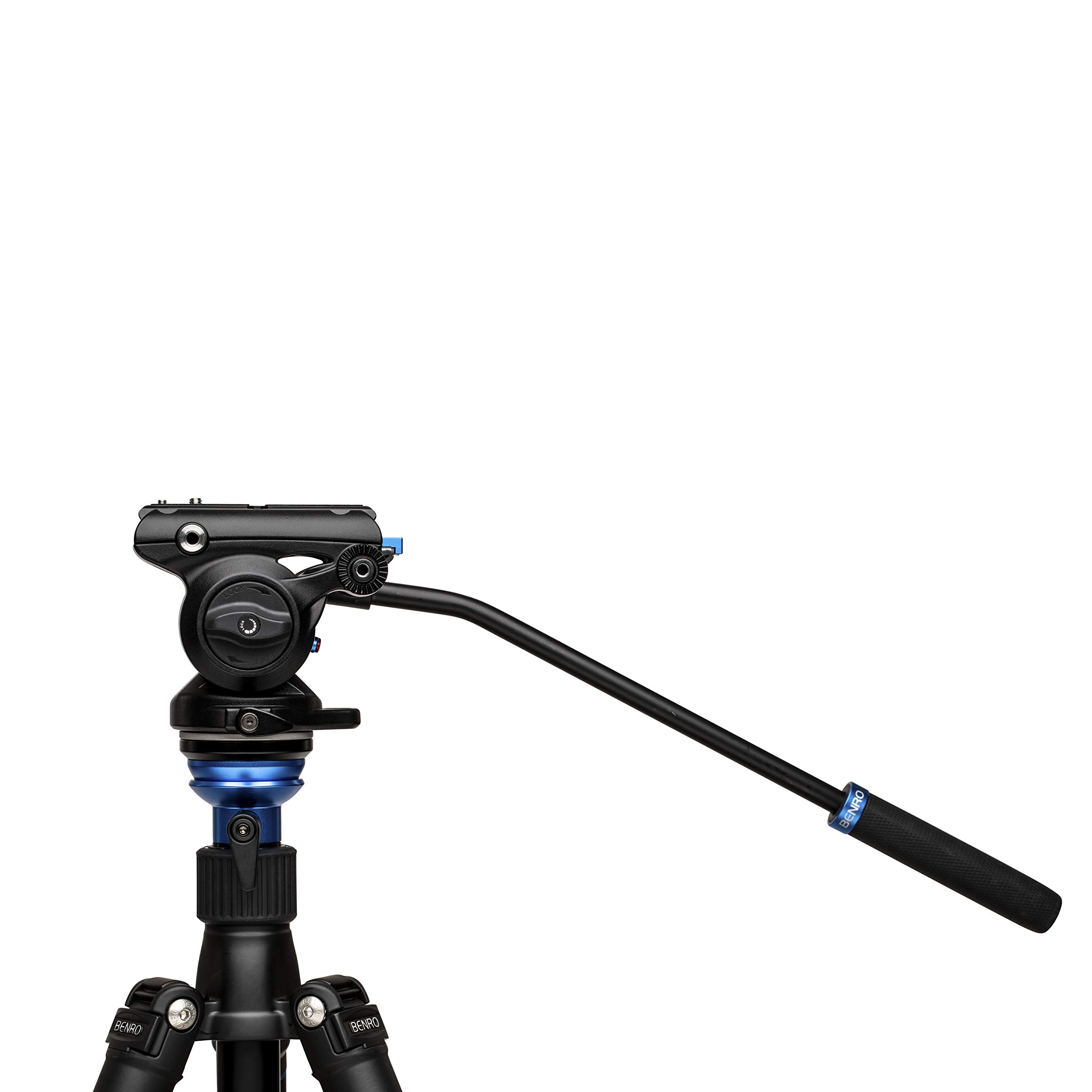 Foto 5 pulgar | Cabezal De Vídeo Fluido Benro S4 Pro De Base Plana De 4 Kg Como Máximo Con Brazo Panorámico - Venta Internacional.