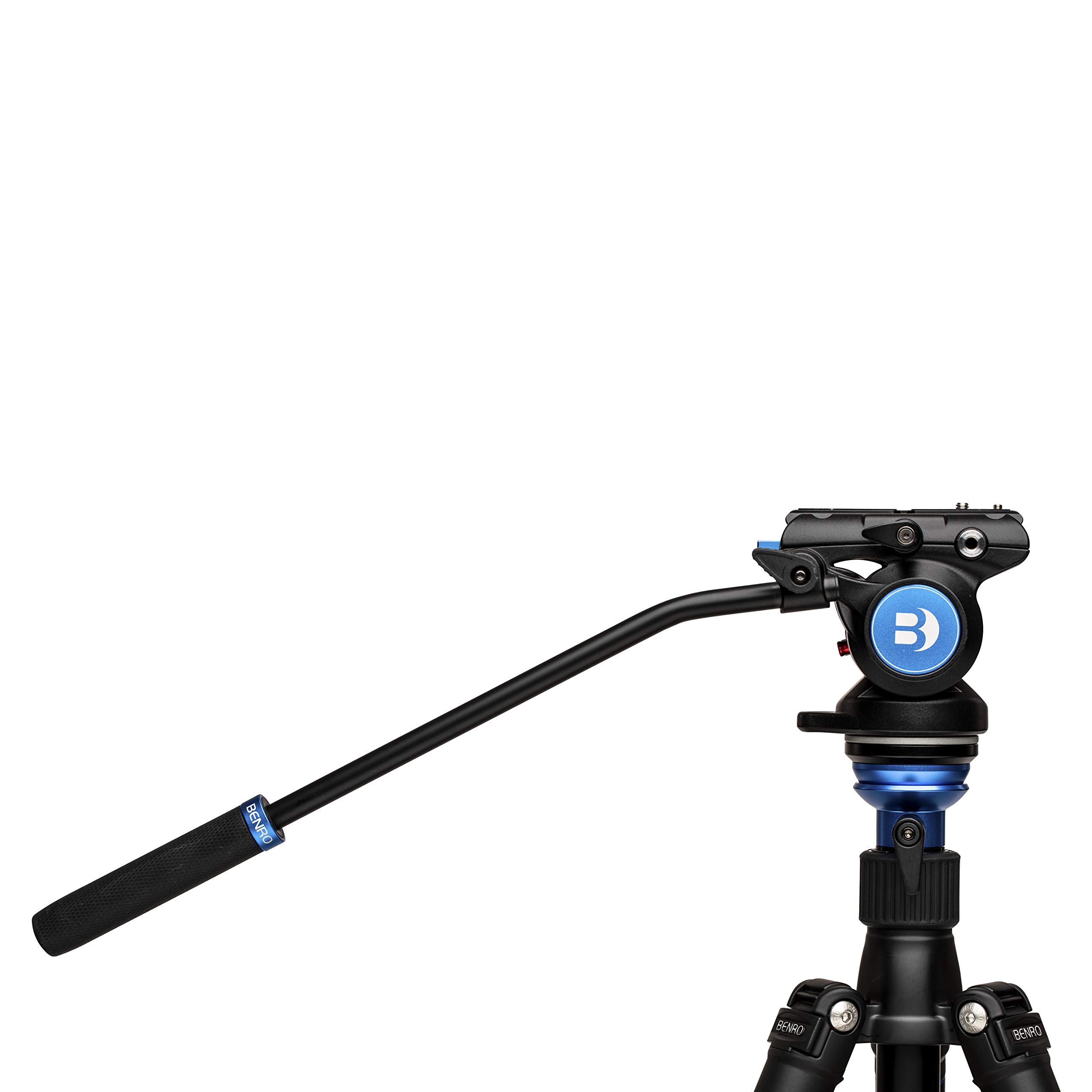 Foto 6 pulgar | Cabezal De Vídeo Fluido Benro S4 Pro De Base Plana De 4 Kg Como Máximo Con Brazo Panorámico - Venta Internacional.