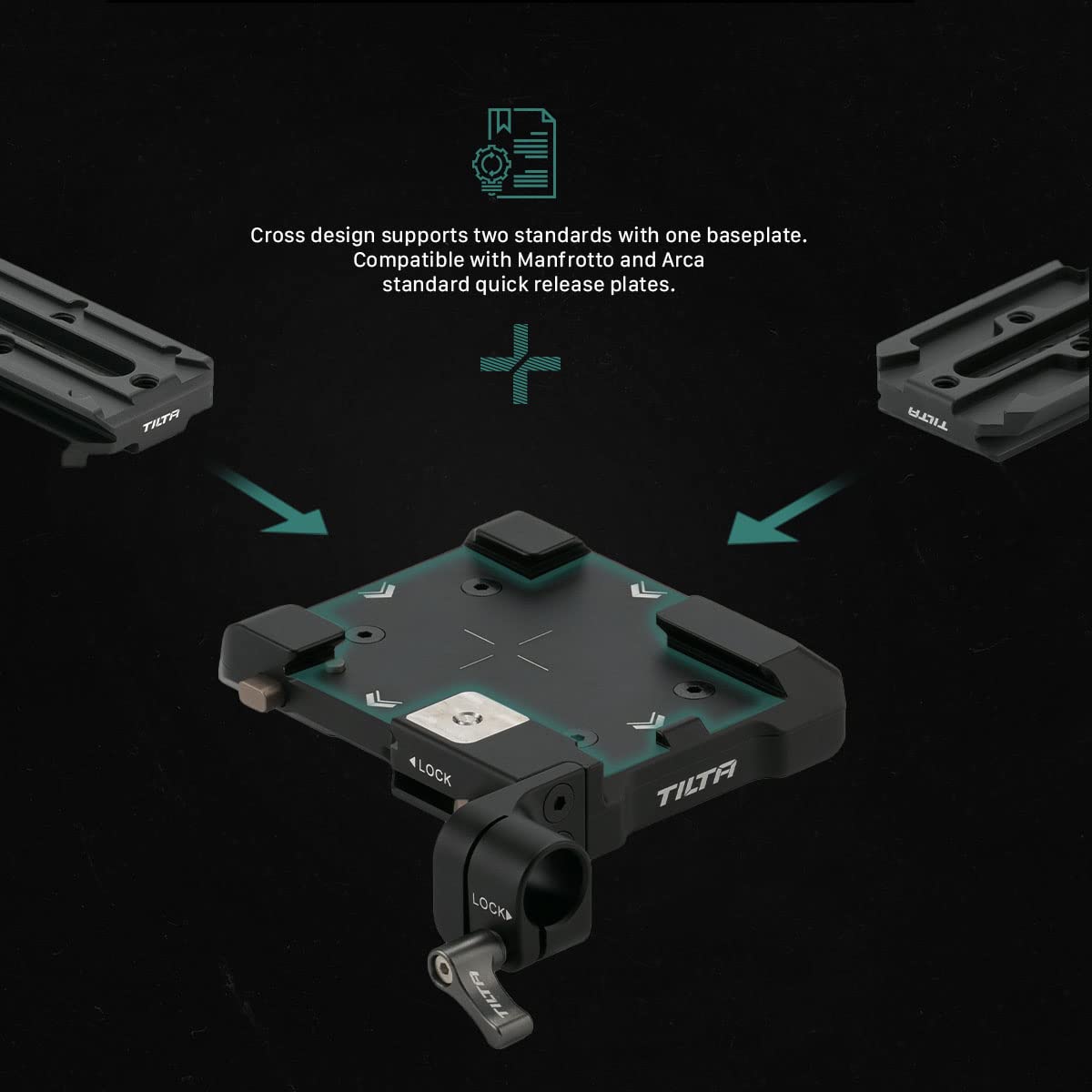 Foto 4 | Shoulder Rig Tilta Ta-lsr-b De Aluminio Ligero Y Plegable - Venta Internacional.