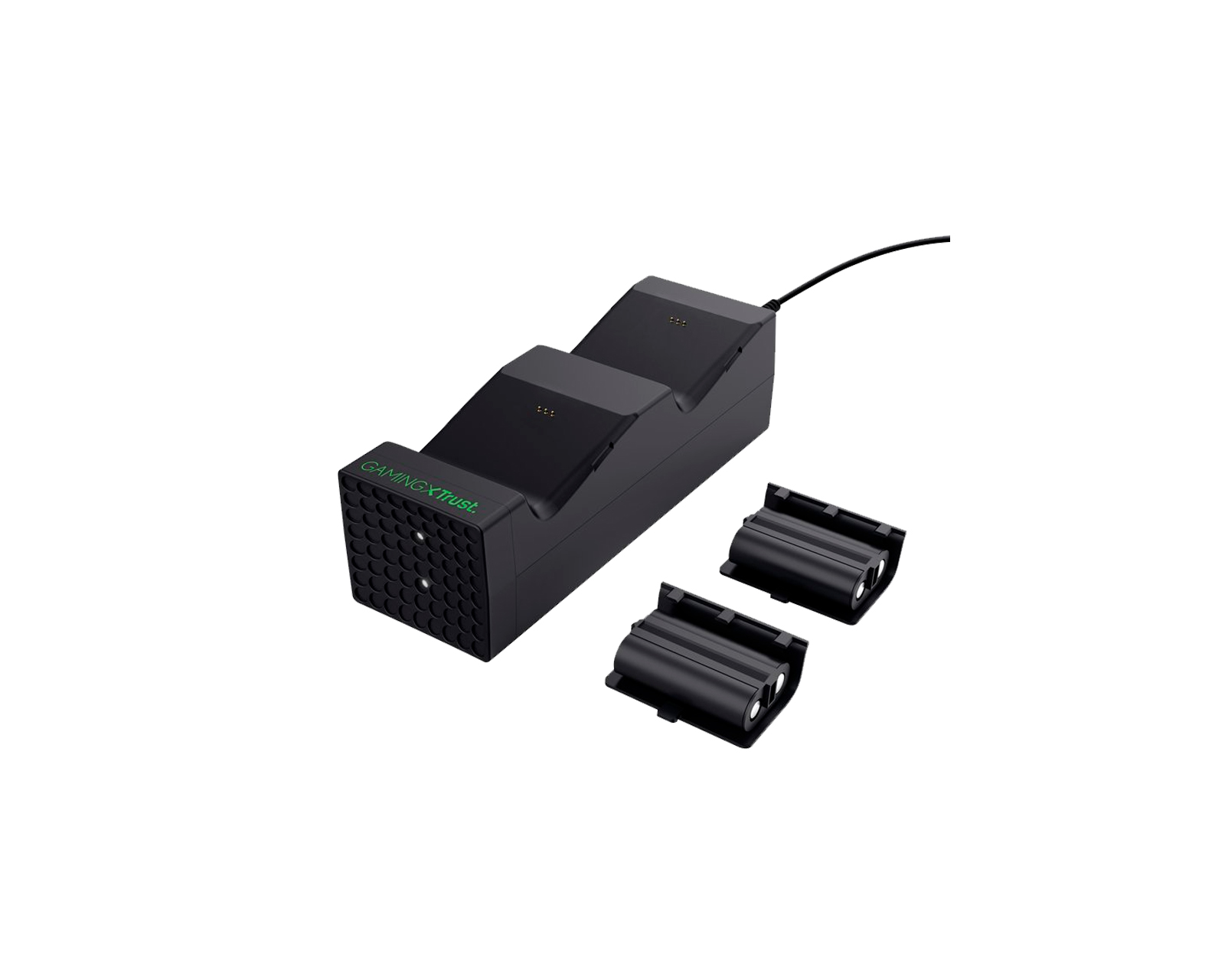 Foto 2 pulgar | Cargador Duo Trust Gxt 250 Duo Charging Dock para Xbox S/X + Baterías Recargables