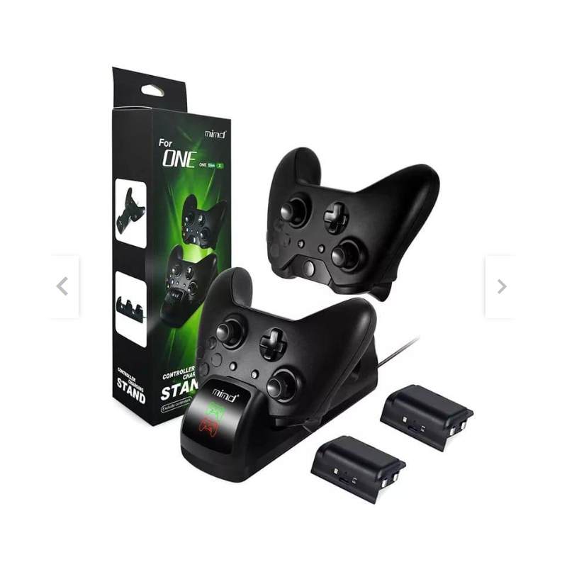 Controlador Y Cargador Xbox, Base De Carga Dual, 5 V, 300 A 400 Mah - Venta Internacional.