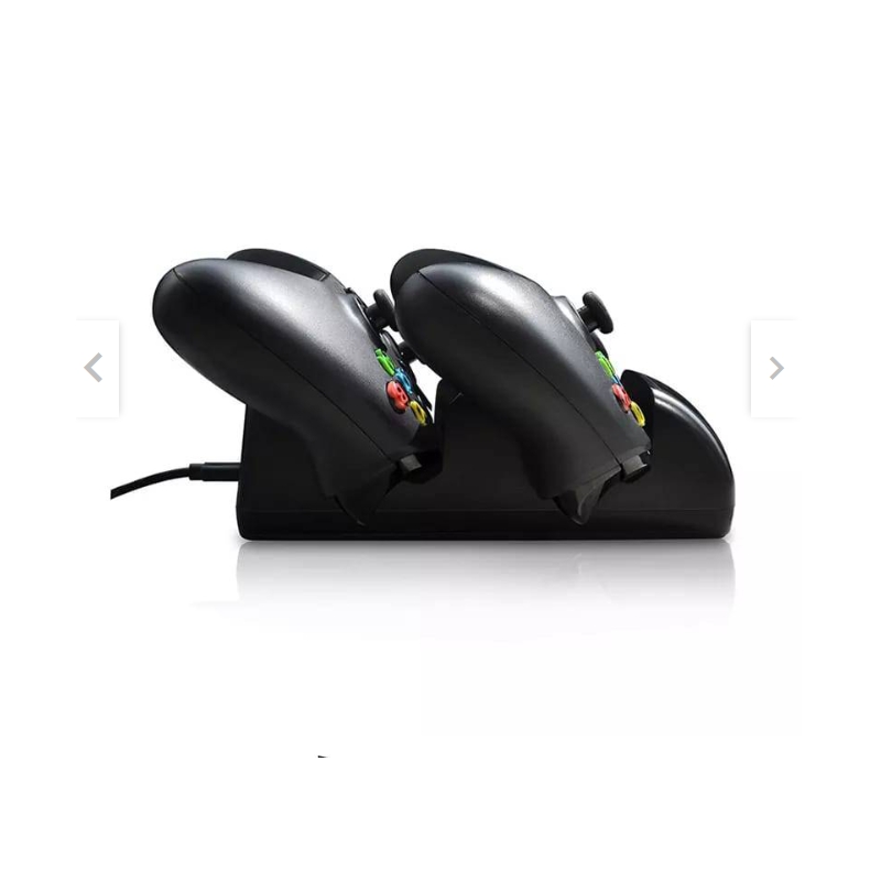 Foto 3 pulgar | Controlador Y Cargador Xbox, Base De Carga Dual, 5 V, 300 A 400 Mah - Venta Internacional.