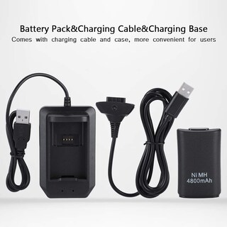 Foto 5 | Paquete De Baterías Recargables Zerone 4800 Mah Para Controlador 360 - Venta Internacional.
