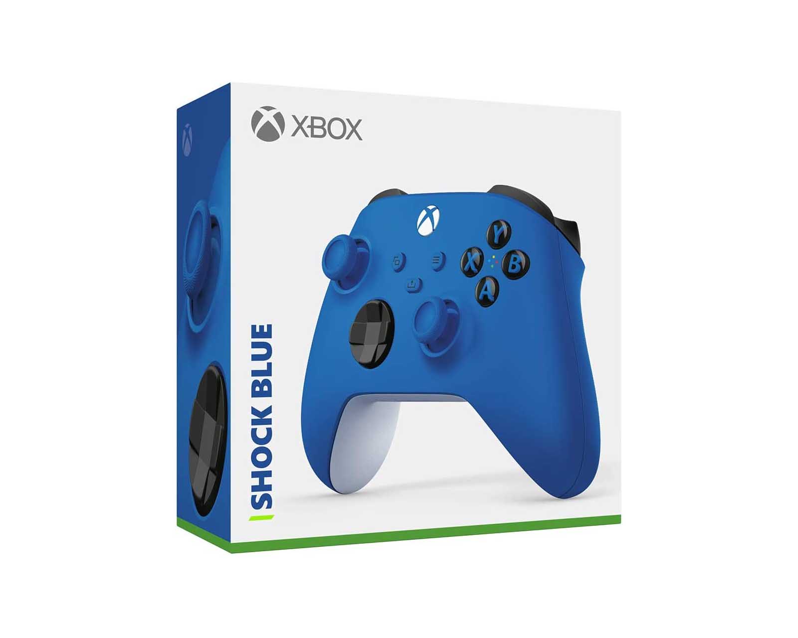 Foto 4 pulgar | Control Inalámbrico Microsoft Shock Blue QAU-00001 para Xbox One/Series S o PC