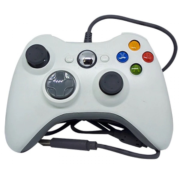 Foto 4 pulgar | Control Alámbrico Gadgets and Fun Gf Gx23 para Xbox 360 color Blanco