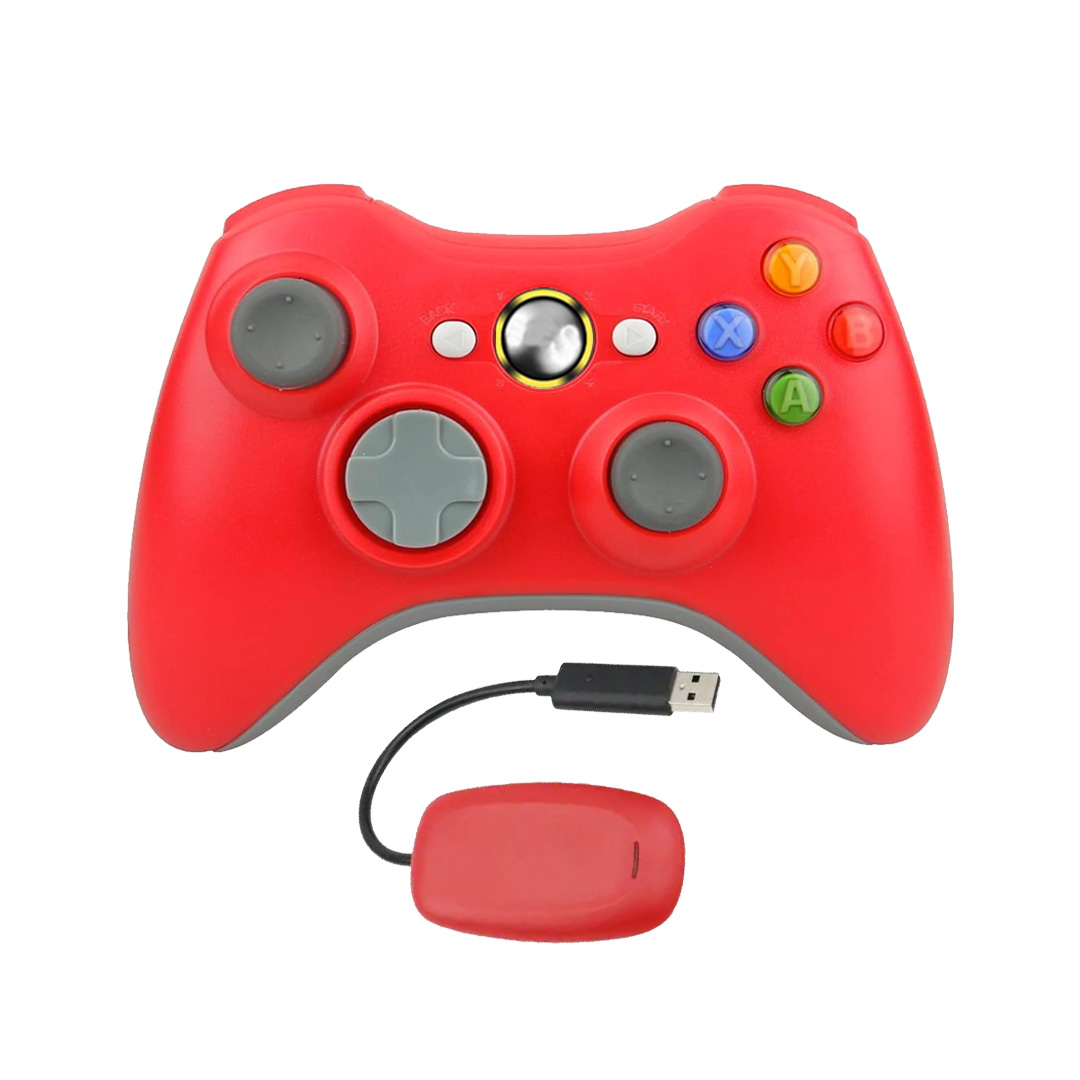 Control Inalámbrico Store Cline Rojo para Xbox 360