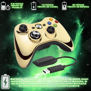 Foto 2 | Control Inalámbrico X-360 Edición Oro