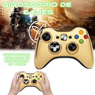 Foto 4 | Control Inalámbrico X-360 Edición Oro