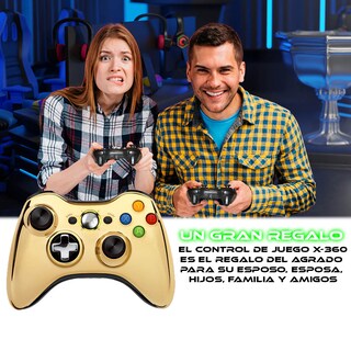 Foto 6 | Control Inalámbrico X-360 Edición Oro