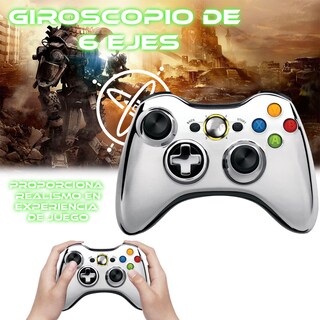 Foto 4 | Control Inalámbrico X-360 Edición Plata