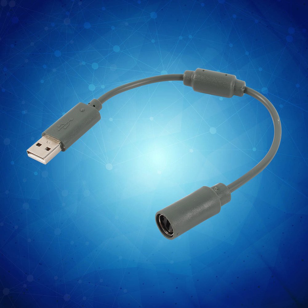 Foto 3 | Cable Adaptador Para Mando Con Cable Usb Xbox360, Gris - Venta Internacional.