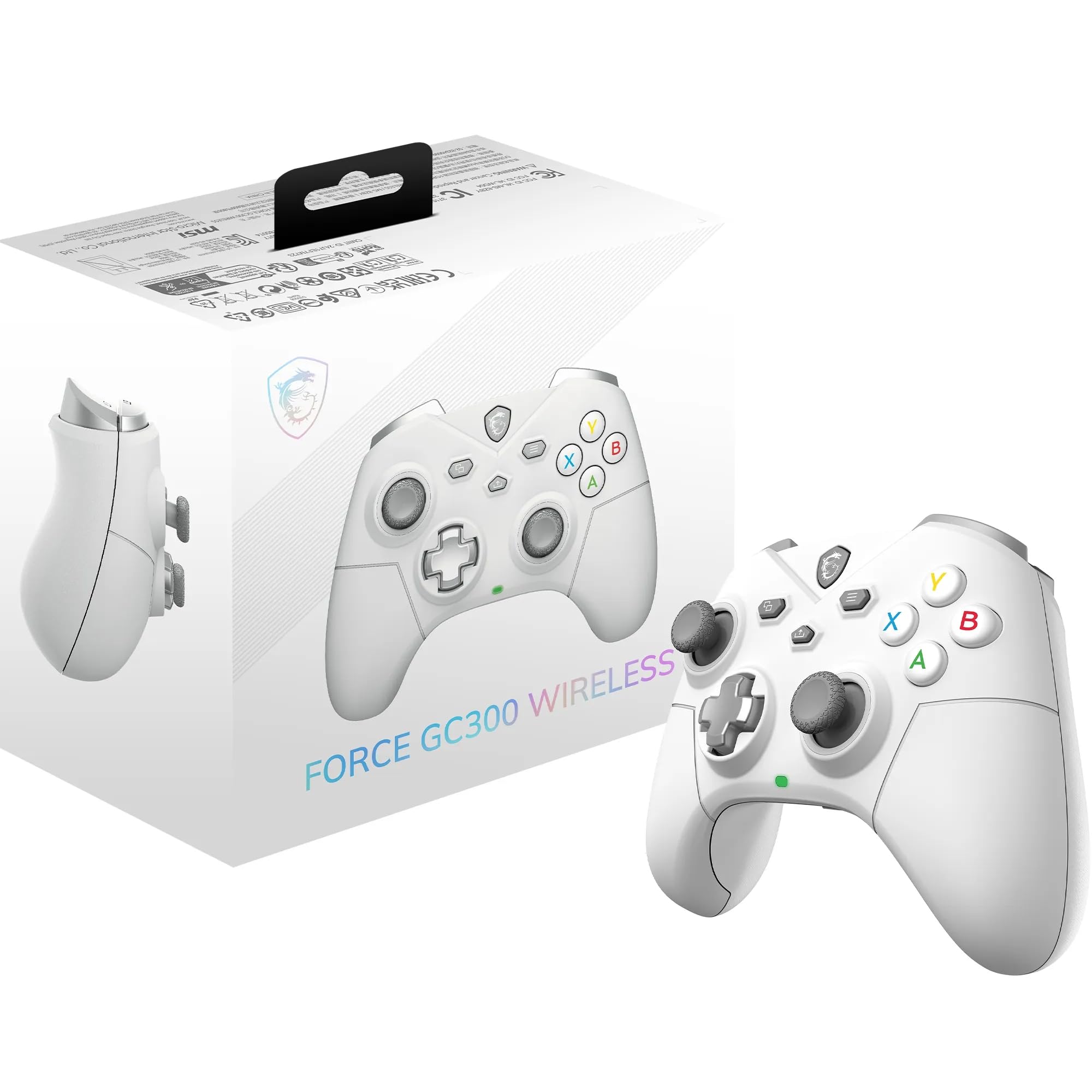 Foto 1 | Controlador De Mando Para Pc Msi Force Gc300 Wireless Blanco - Venta Internacional.