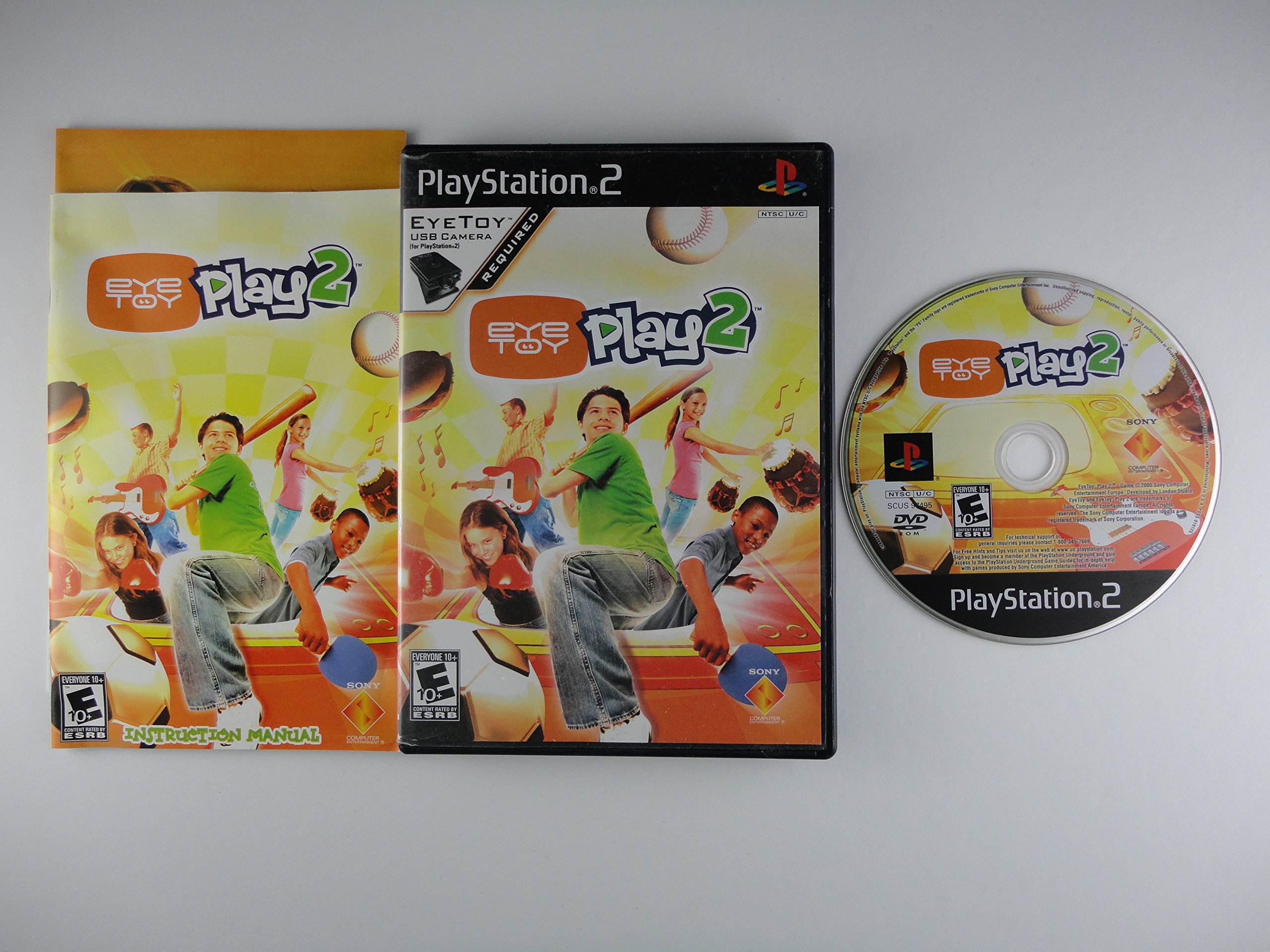 Foto 2 pulgar | Consola De Juegos Playstation Eye Toy Play 2 Con Cámara - Venta Internacional.