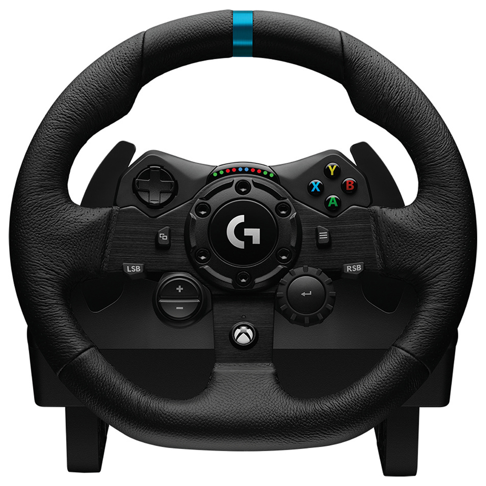 Foto 3 pulgar | Kit Volante Logitech G923 Palanca Pedales Xbox Series X Game Pass 3 Meses Pc color Negro