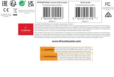 Foto 7 | Thrustmaster Tca Quadrant Boeing Throttle para Pc y Xbox - Venta Internacional