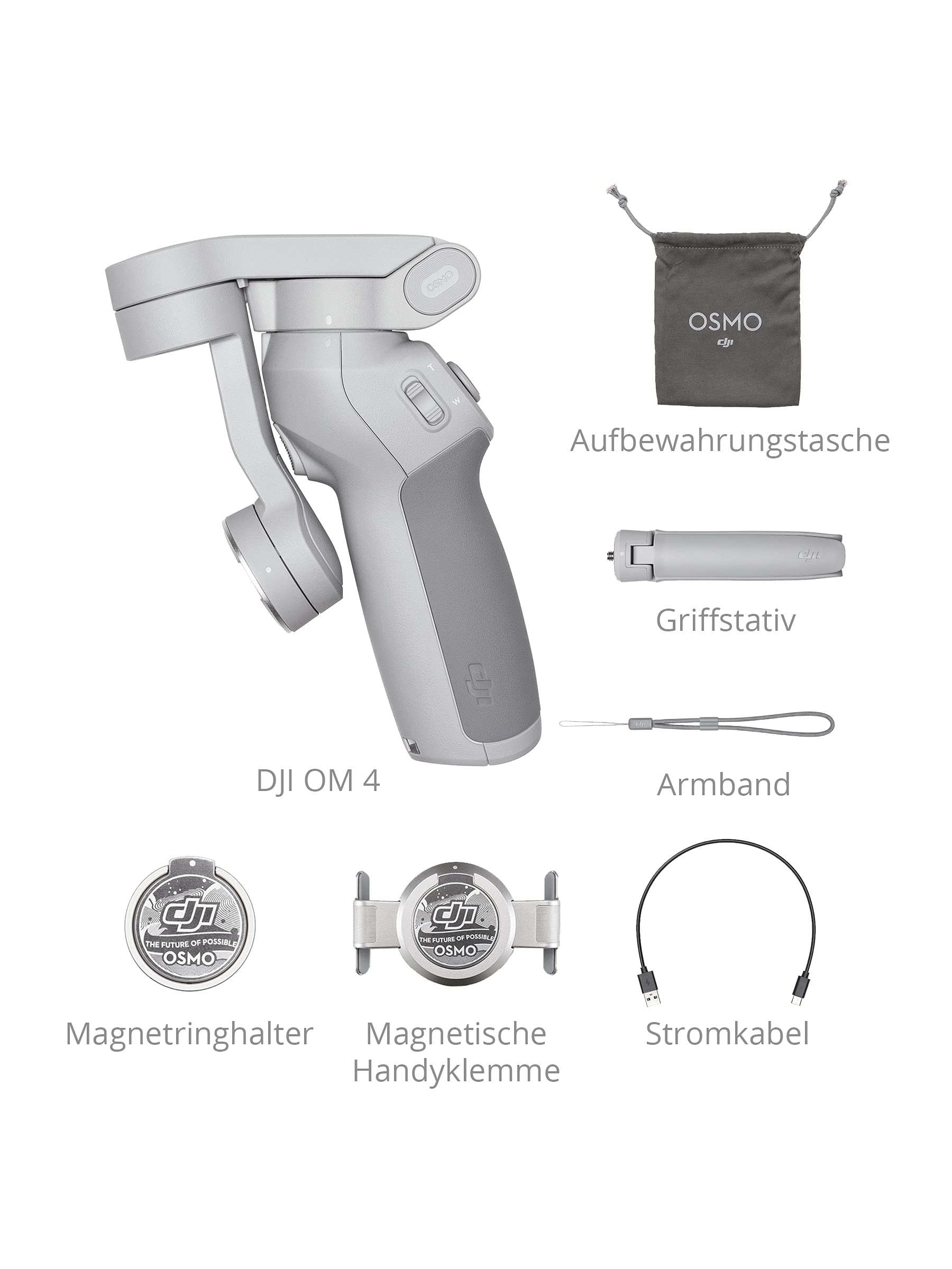 Foto 3 pulgar | Gimbal Para Smartphone Dji Om 4, Estabilización De 3 Ejes, Diseño Magnético - Venta Internacional.