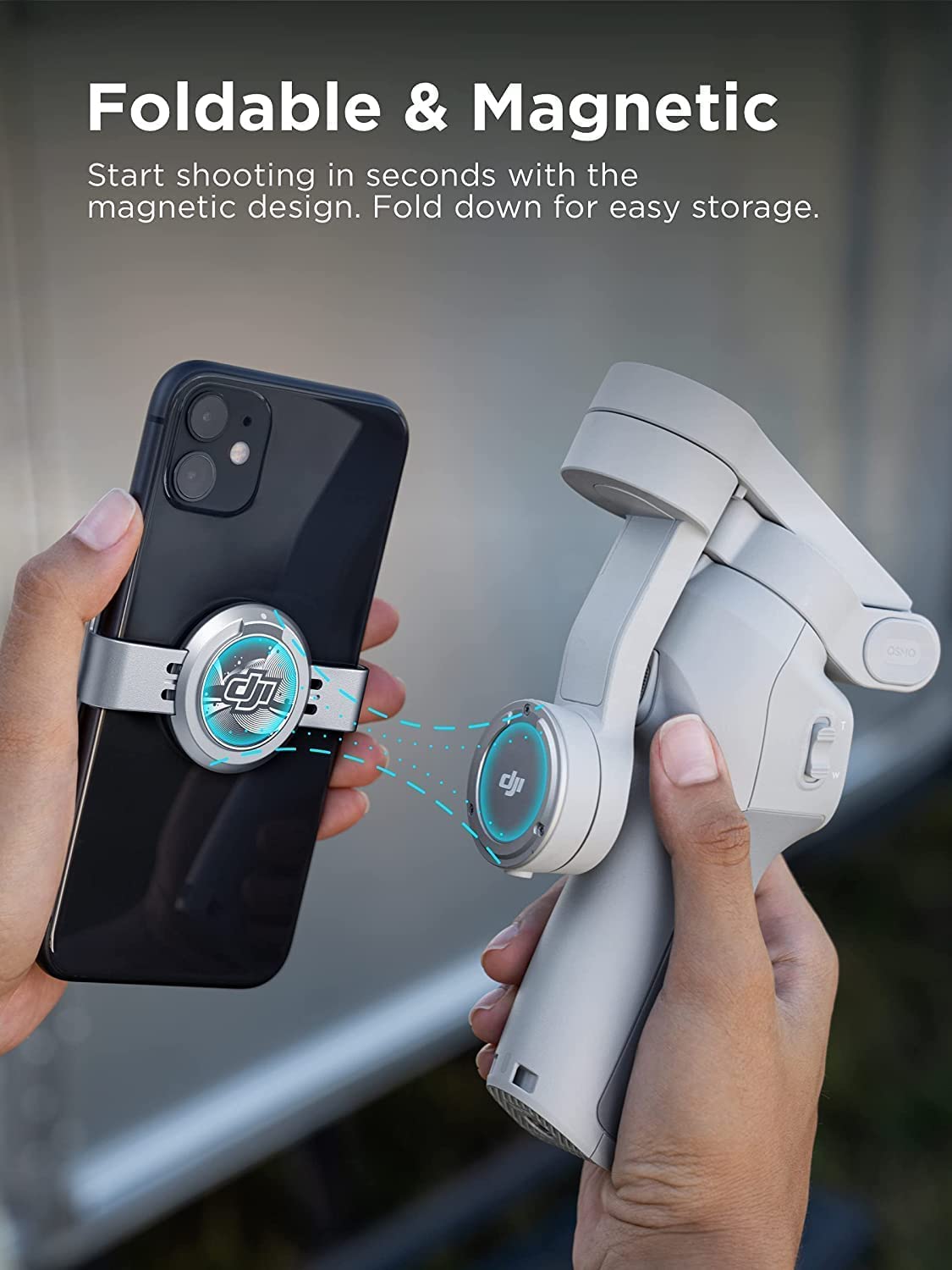 Foto 3 pulgar | Estabilizador De Cardán Para Smartphone Dji Om 4 Se Con Trípode Android/iphone - Venta Internacional.