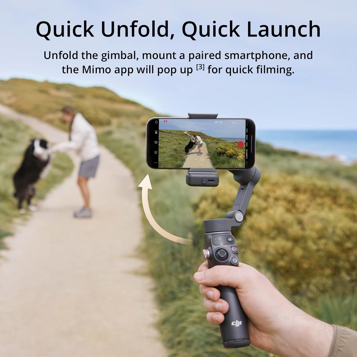 Foto 5 pulgar | Estabilizador De Cardán Dji Osmo Mobile 7p Con Micrófono Mini Tx Negro - Venta Internacional.