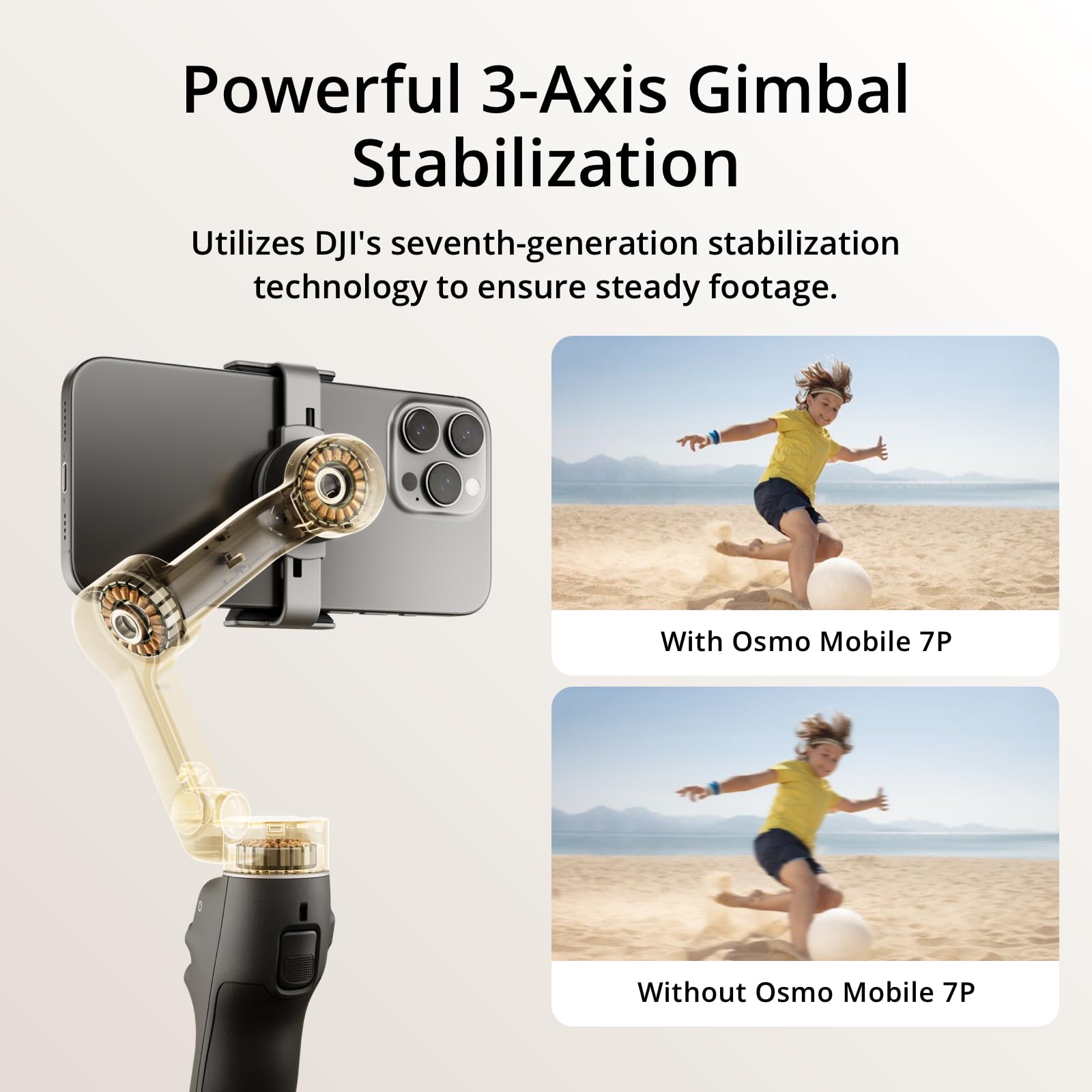 Foto 4 pulgar | Estabilizador De Cardán Dji Osmo Mobile 7p Con Micrófono Mini Tx Blanco - Venta Internacional.