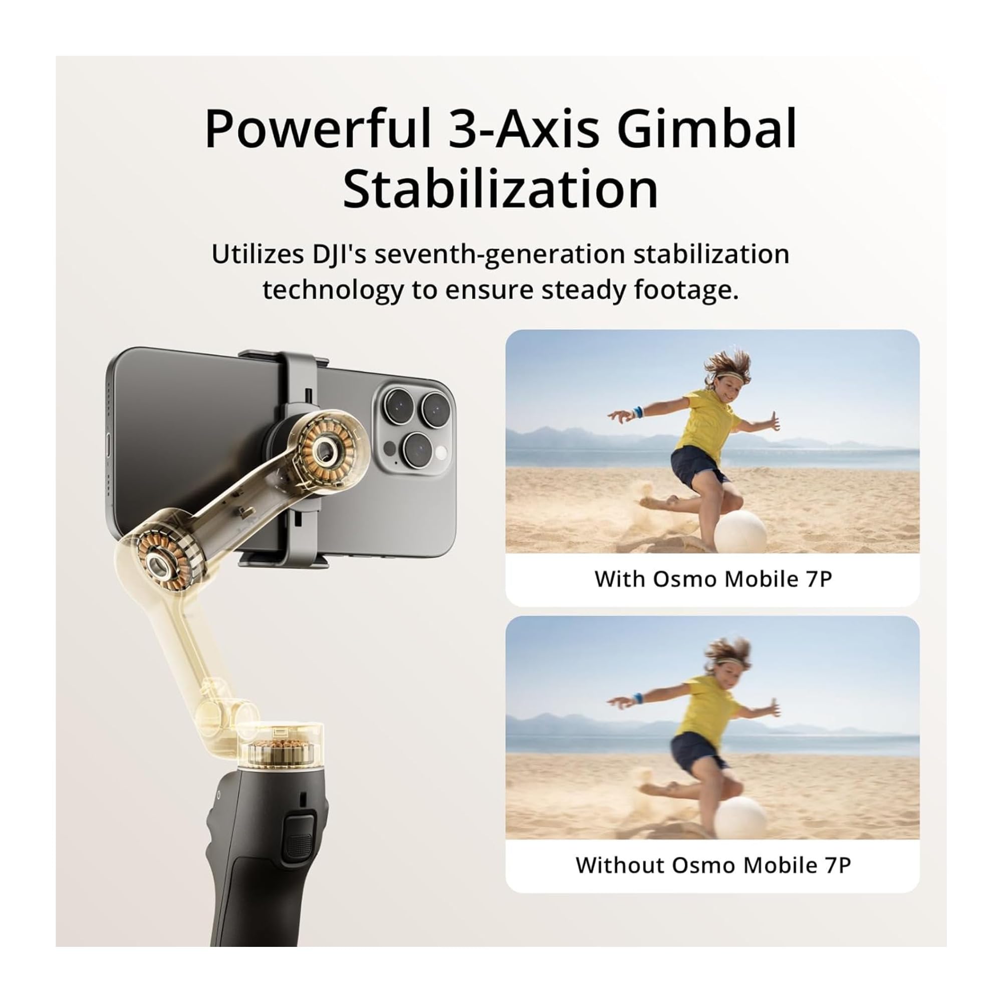 Foto 4 pulgar | Gimbal Dji Osmo Mobile 7p Con Módulo Multifuncional Y Funda - Venta Internacional.