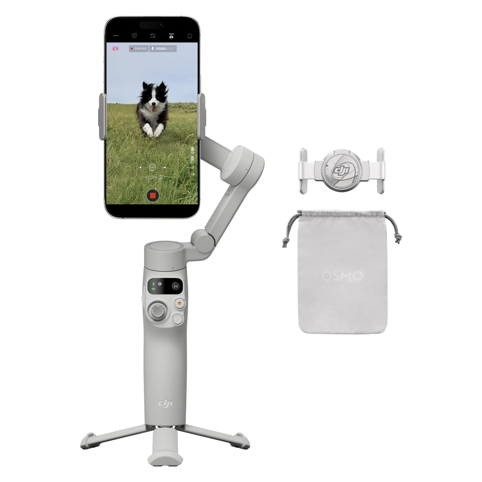 Foto 4 pulgar | Estabilizador De Cardán Dji Osmo Mobile 7 Con Micrófono Y Luz - Venta Internacional.