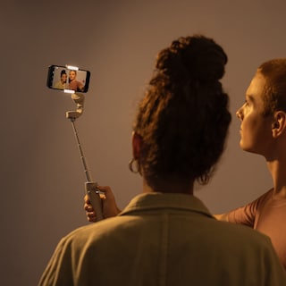 Foto 4 | Abrazadera De Teléfono Fill Light Dji Om Para Osmo Mobile 6/se/5/4 - Venta Internacional.